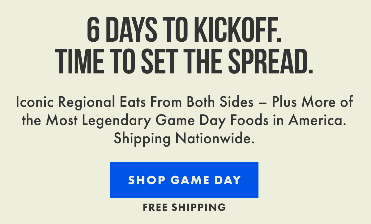 Shop Game Day