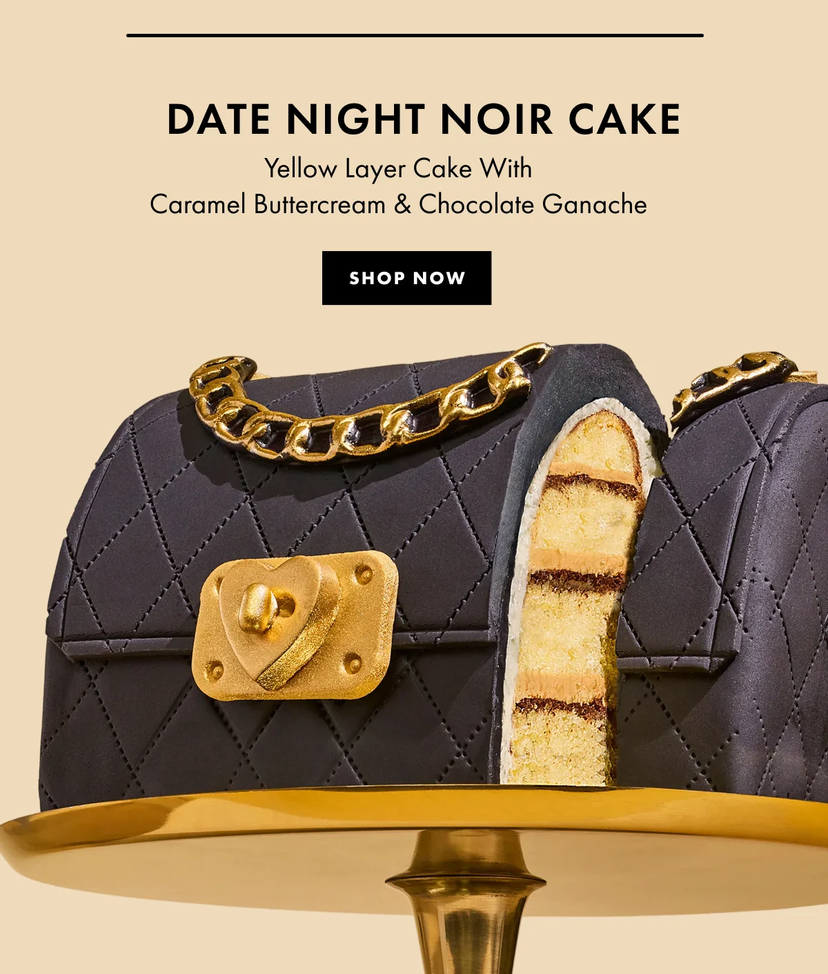 Date Night Noir Cake