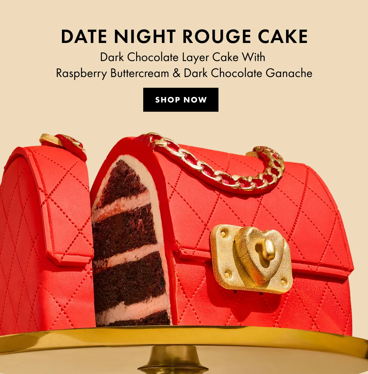 Date Night Rouge Cake