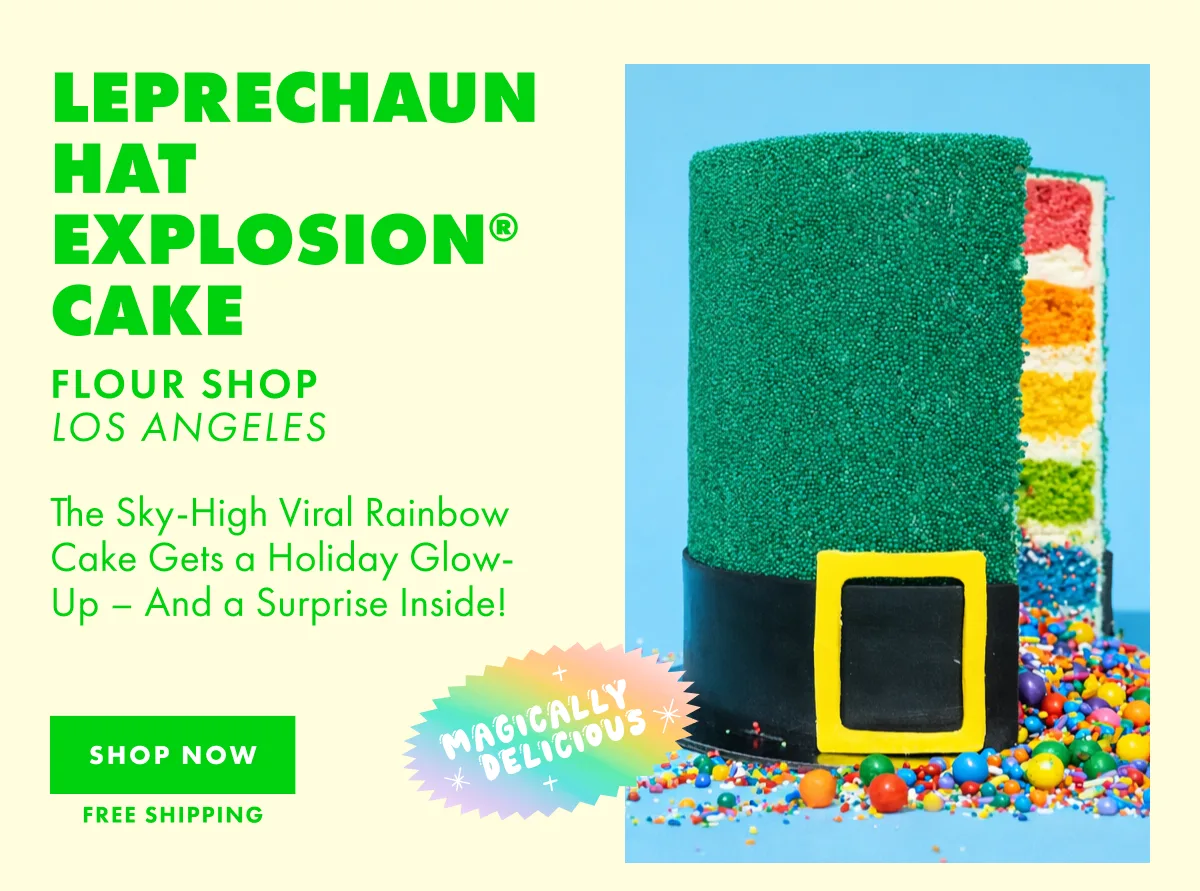 Flour Shop Explosion Cake