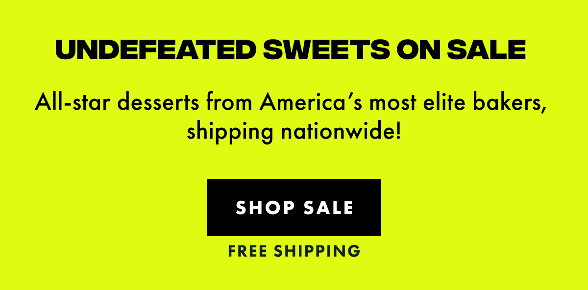 Up to 30% Off Desserts
