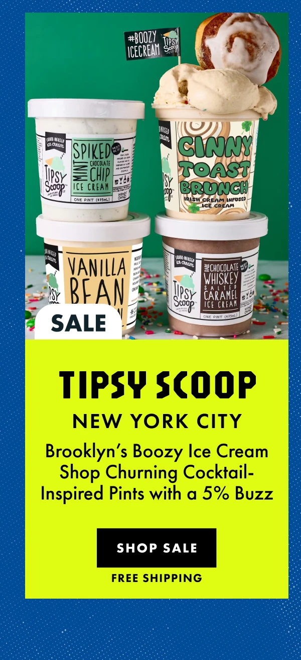 Tipsy Scoop Boozy Ice Cream