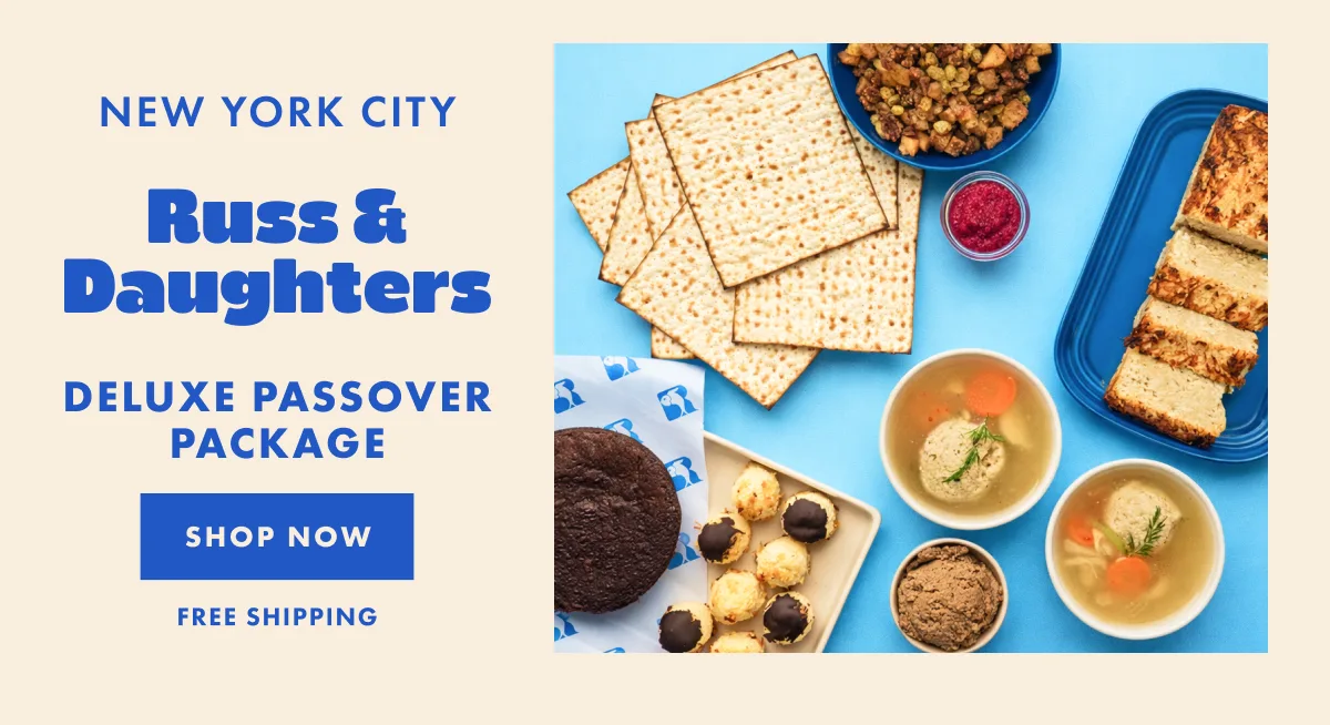 Russ & Daughters Passover Dinner