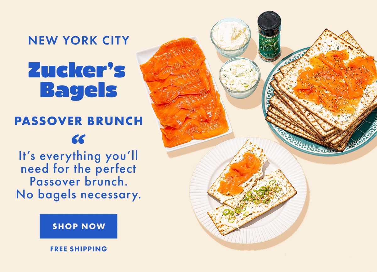 Zucker's Passover Brunch