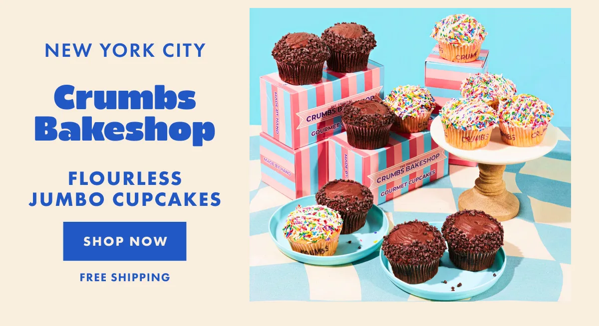 Crumbs Flourless Cupcakes
