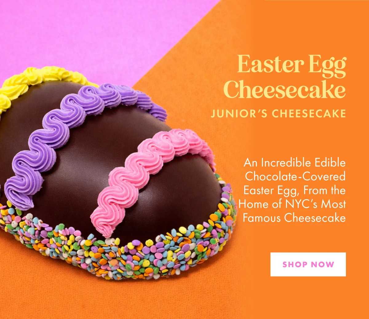 Easter Egg Cheesecake