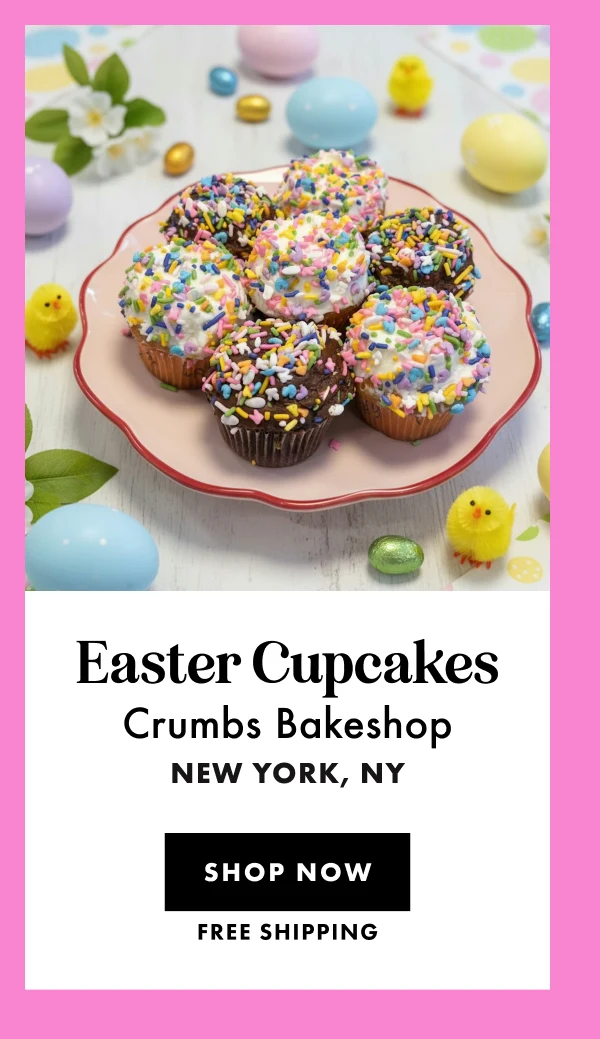 Crumbs Easter Cupcakes