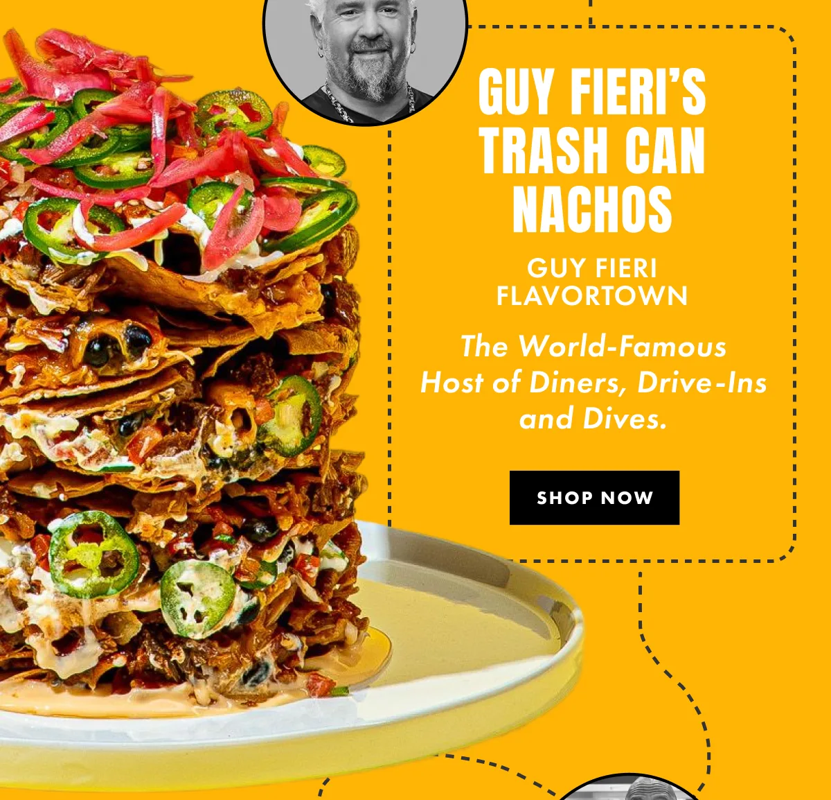 Guy Fieri's Trash Can Nachos
