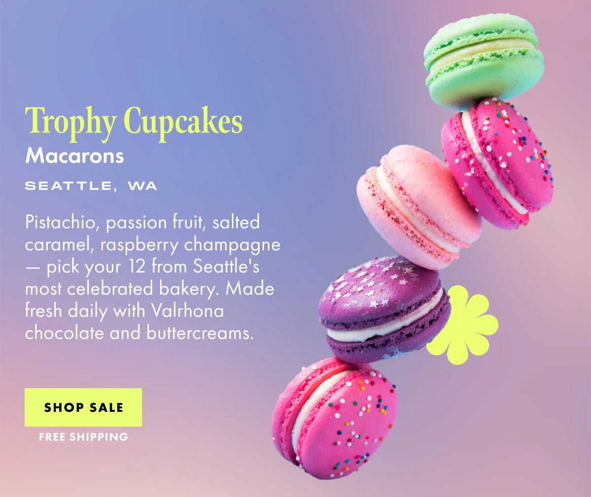 Trophy Cupcakes Macarons