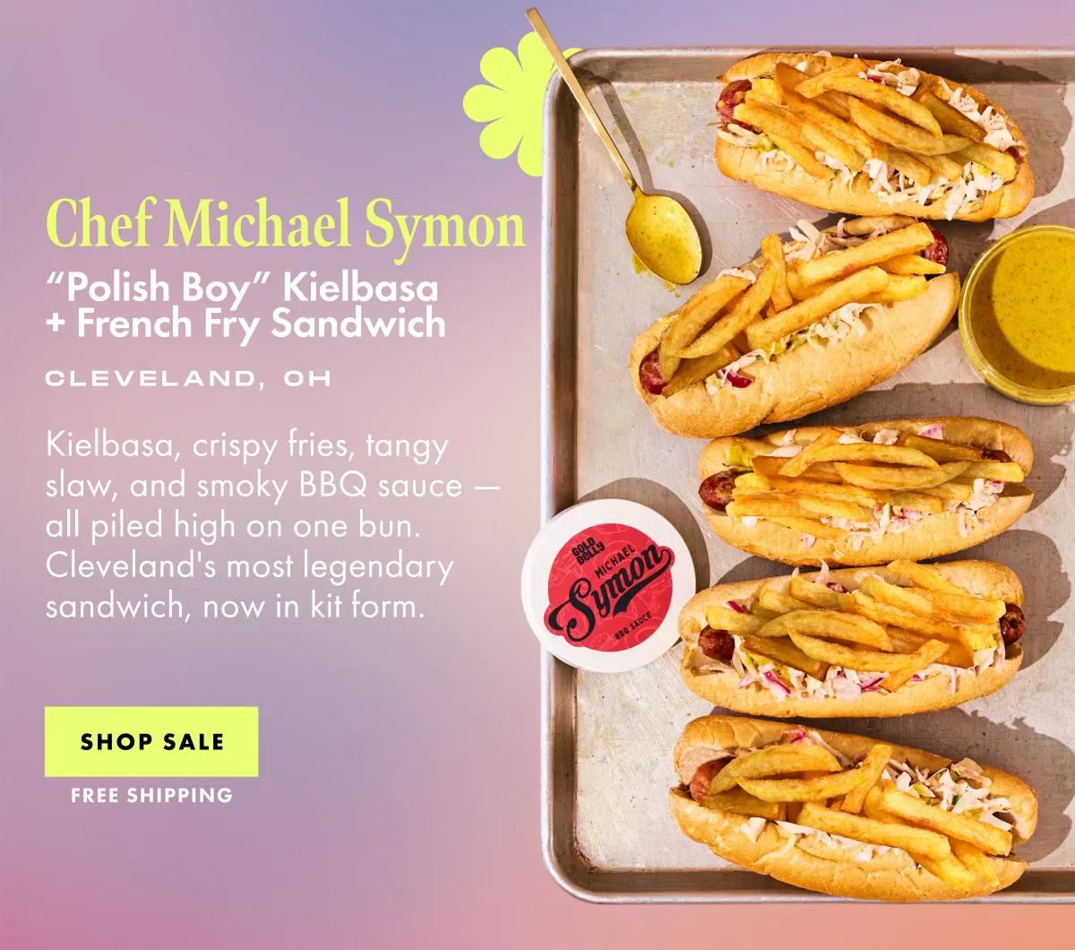 Chef Michael Symon Kielbasa + French Fry Kit