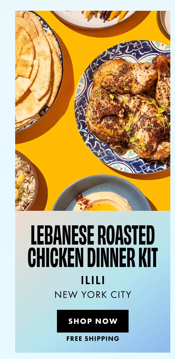 ilili Roasted Chicken Dinner