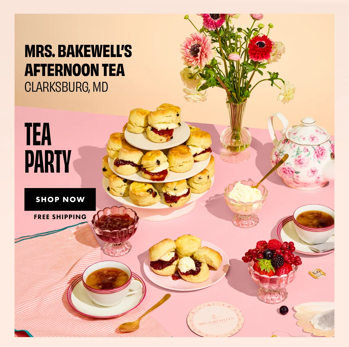 Mrs. Bakewell’s Afternoon Tea