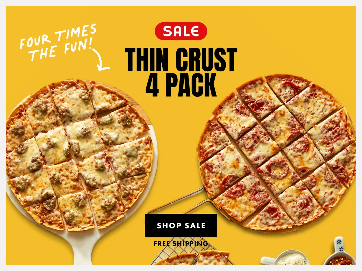 Thin Crust 4-Pack
