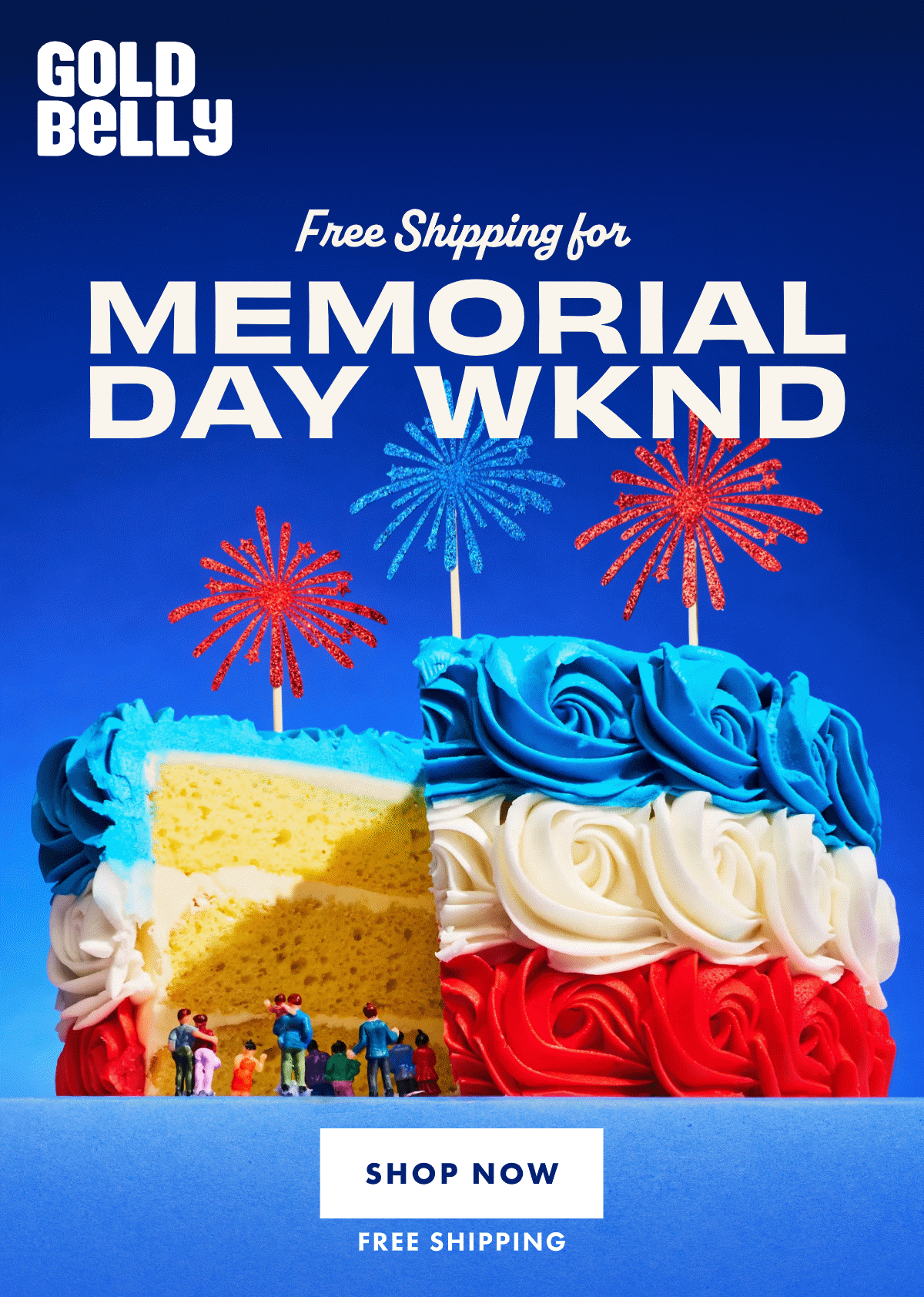 Free Shipping for Memorial Day