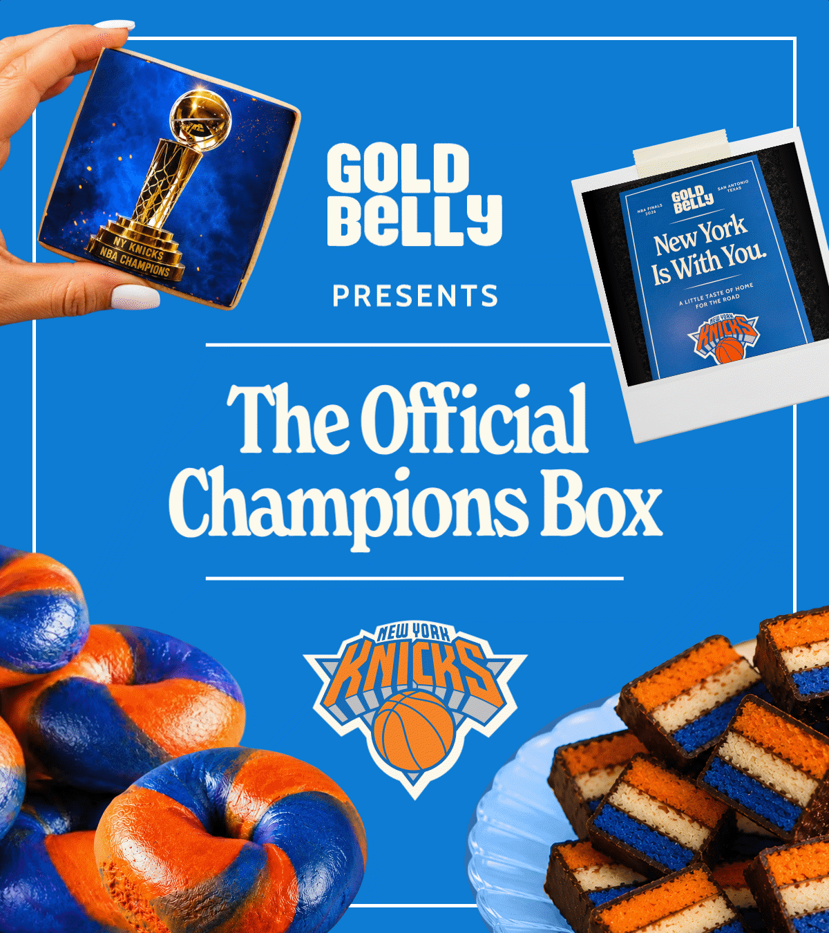 The Official Knicks Championship Box