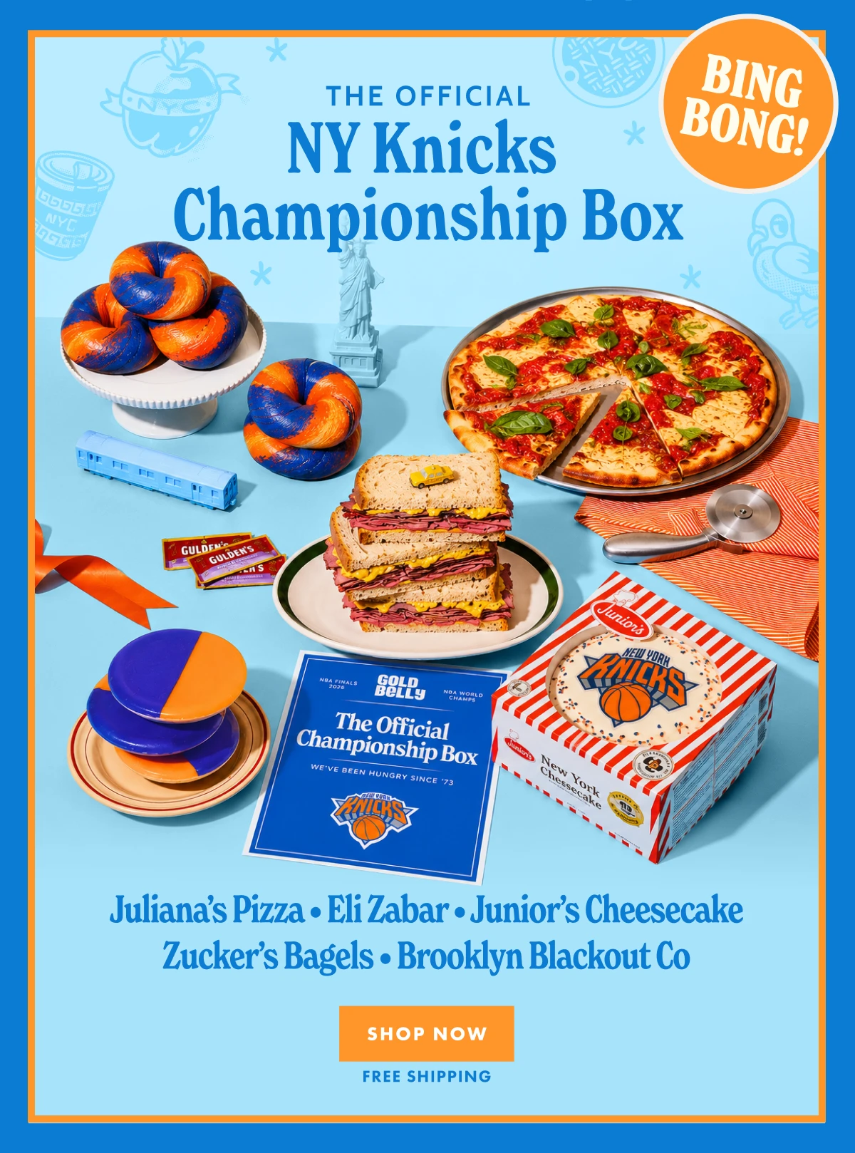 New York Knicks Official Championship Box