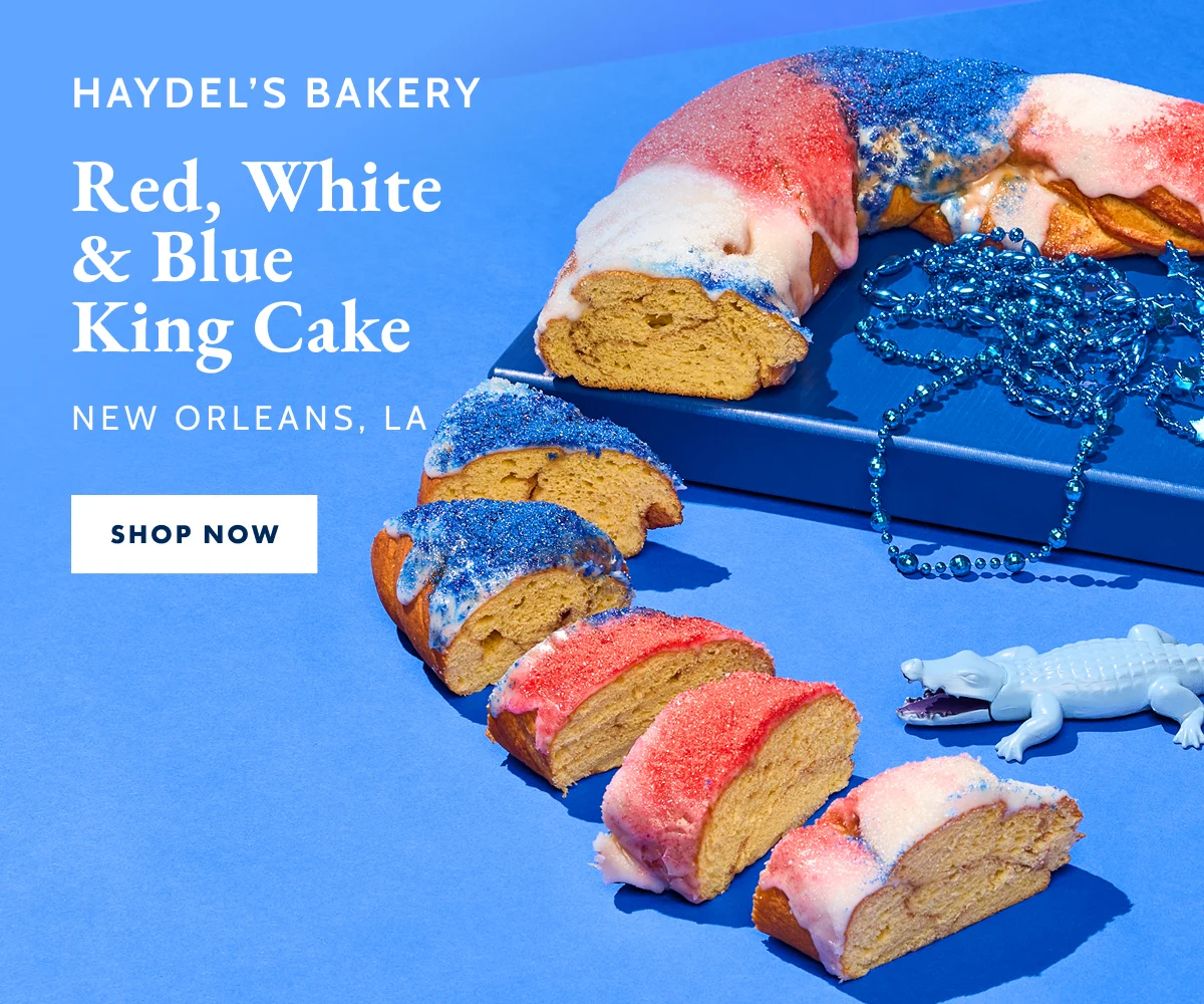 Haydel's USA King Cake