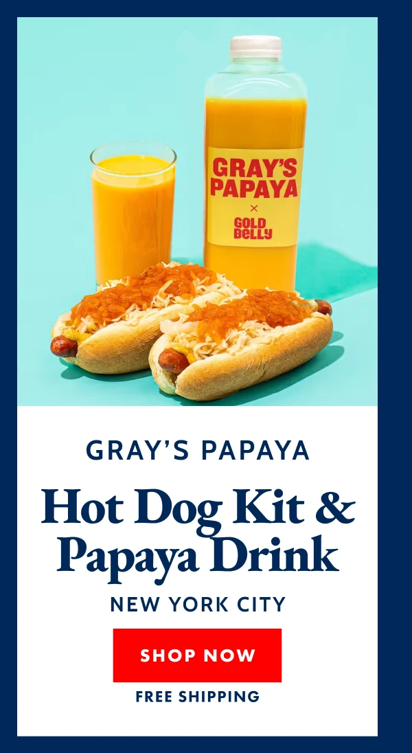 Gray's Papaya Hot Dog Kit