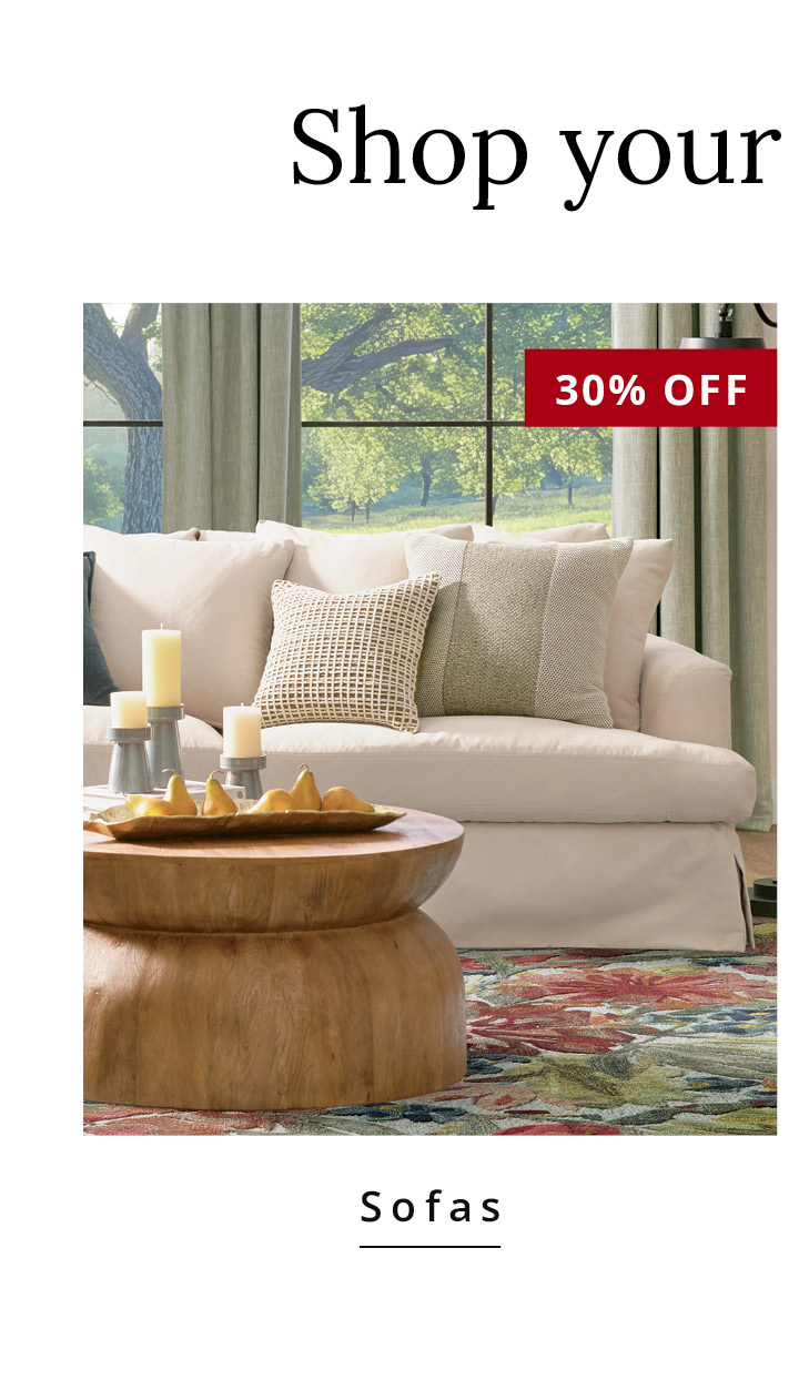 30% Off Sofas