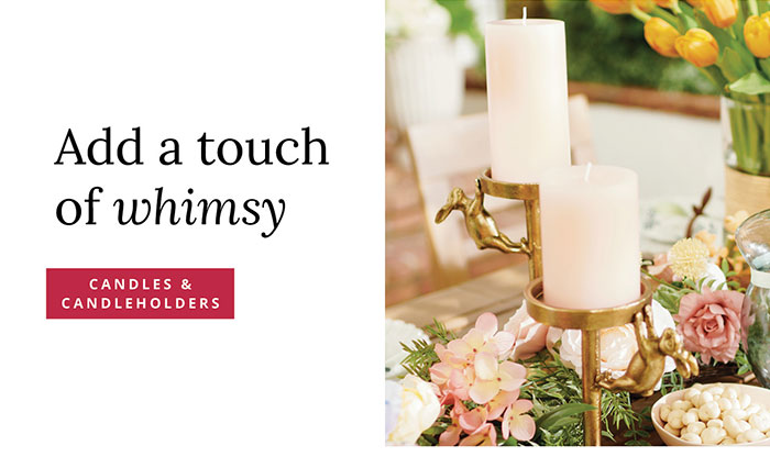 Shop Candles & Candleholders