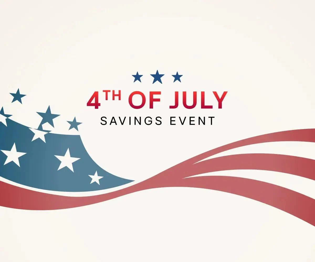 4th of July Savings Event Image
