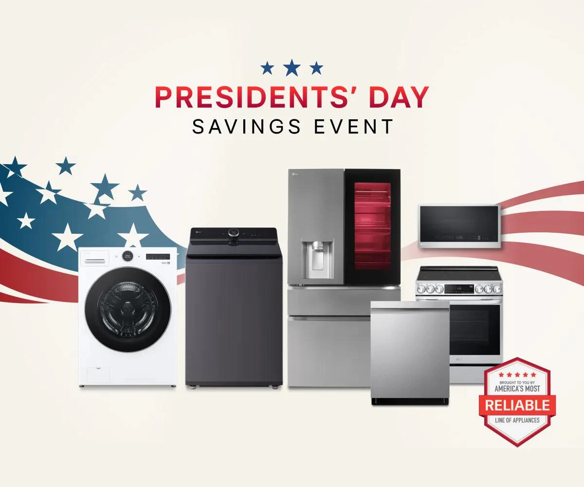 LG Presidents' Day Savings Event