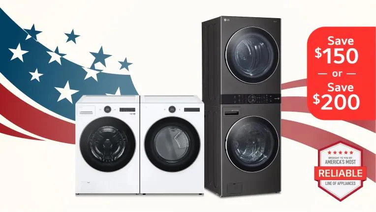 LG Laundry Deals Image