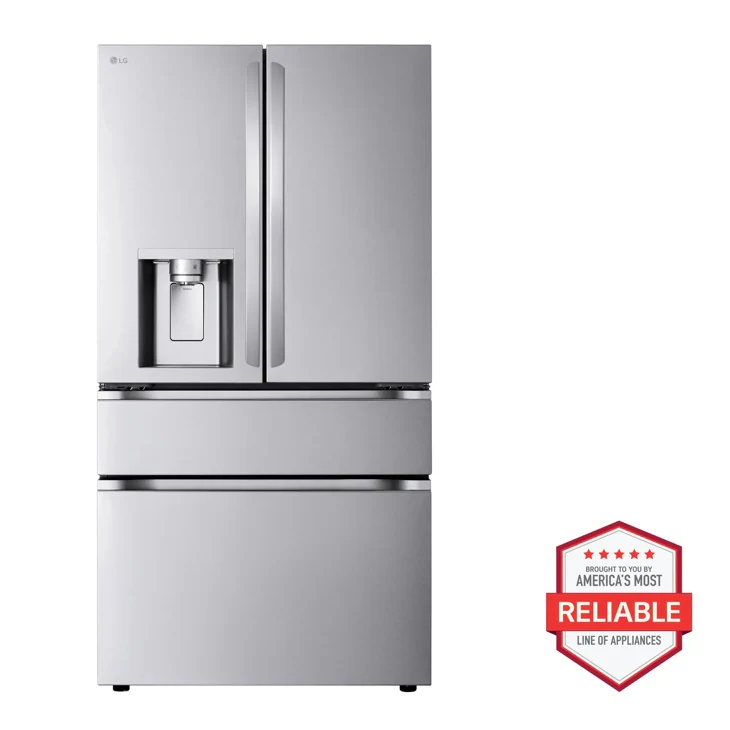 29 cu. ft. Smart Standard-Depth MAX™ 4-Door French Door Refrigerator with Full-Convert Drawer™