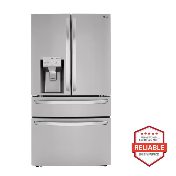 30 cu. ft. Smart French Door Refrigerator with Craft Ice™ & Full-Convert™ Drawer