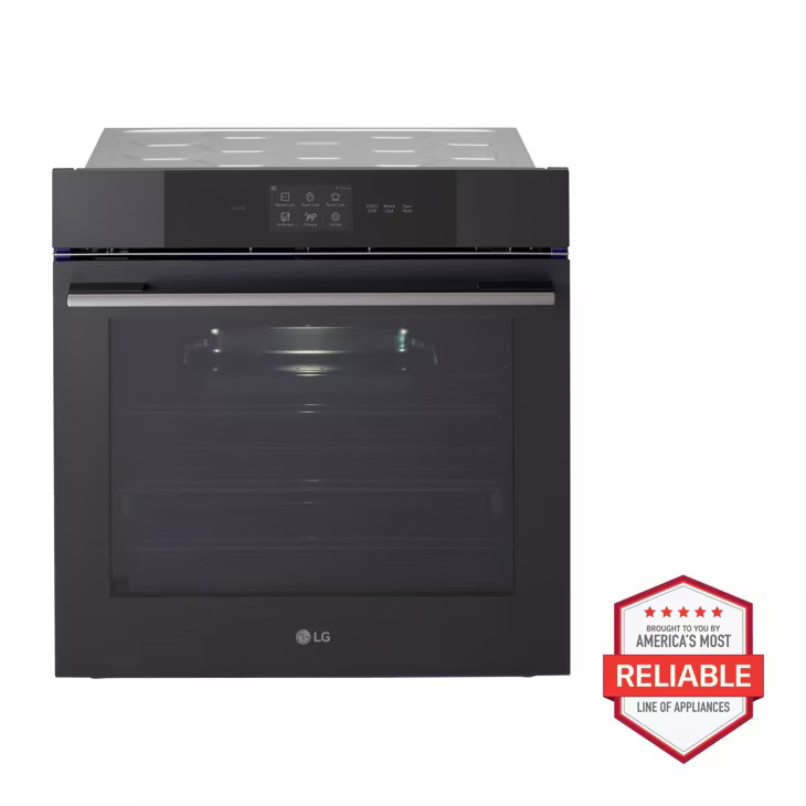 3.0 cu. ft. Smart Compact Wall Oven with Instaview®, True Convection, Air Fry and Steam Baking