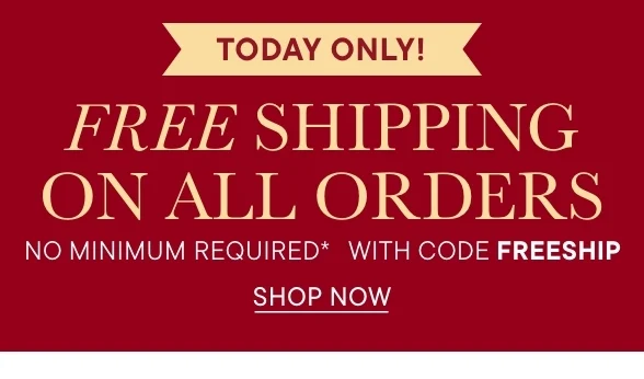 Free shipping with code FREESHIP