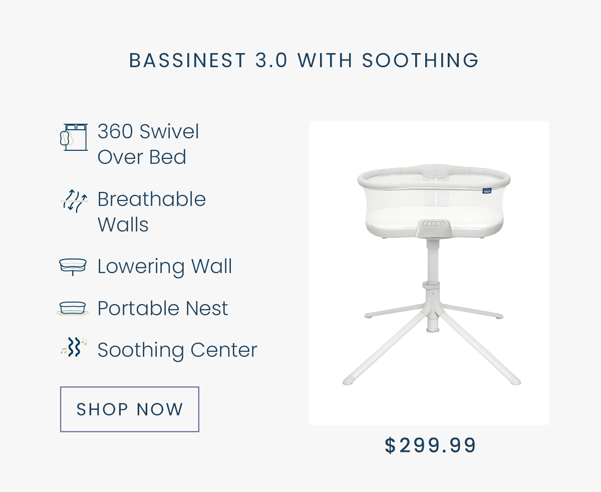 bassinest 3.0 with soothing
