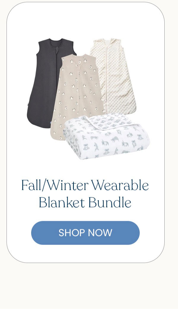 fall/winter wearable blanket bundle
