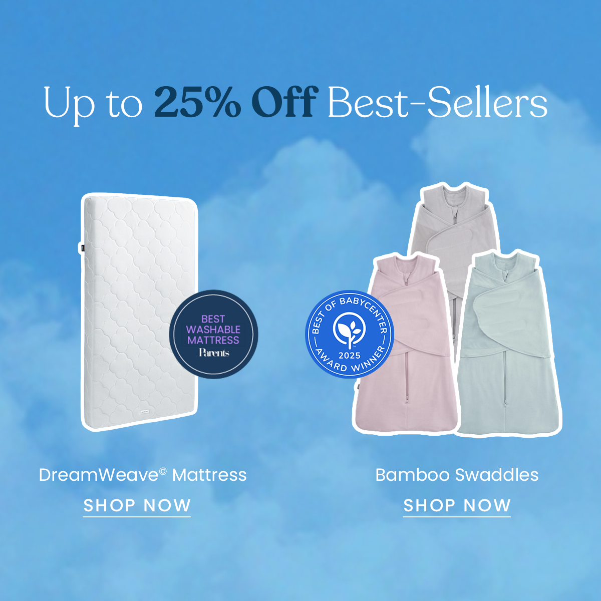 Up to 25% off best sellers