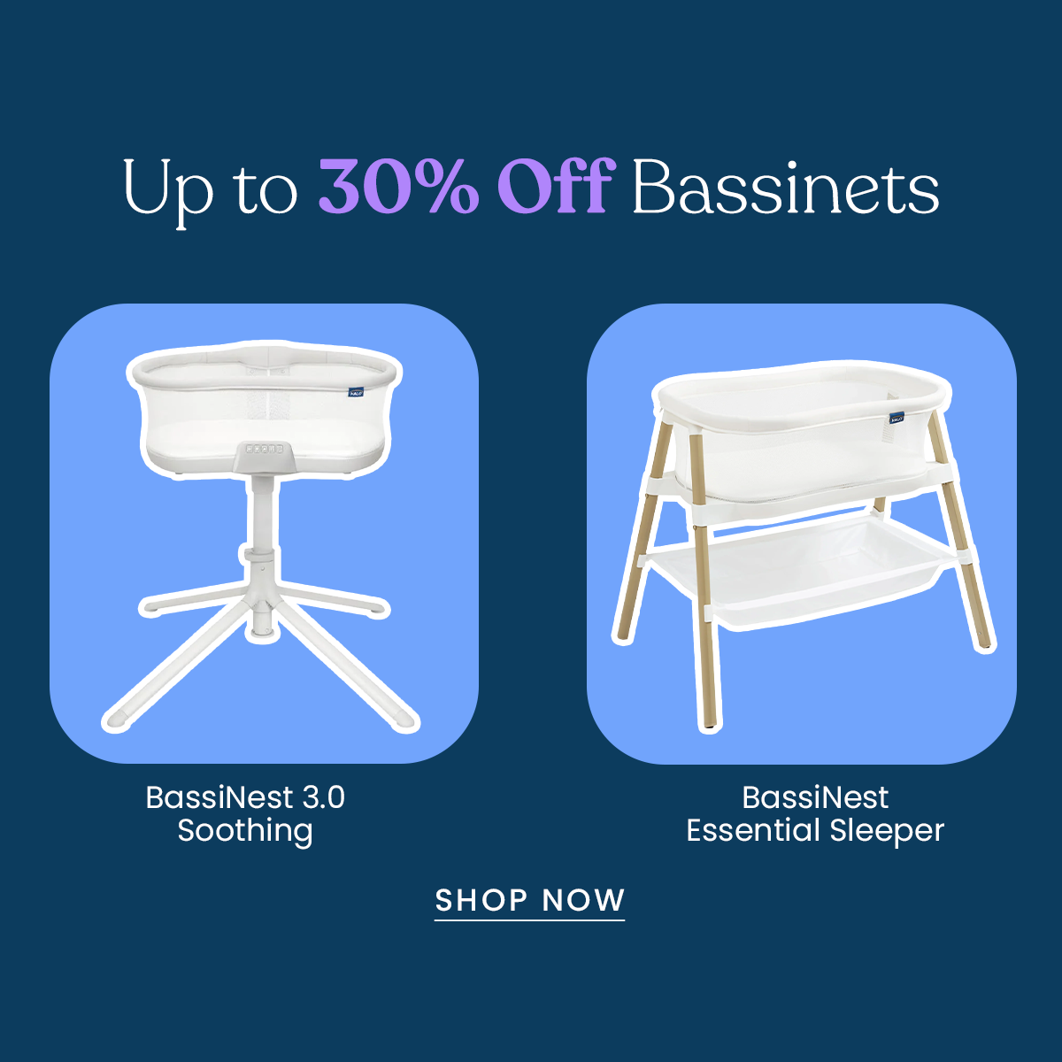 Up to 30% off Bassinets