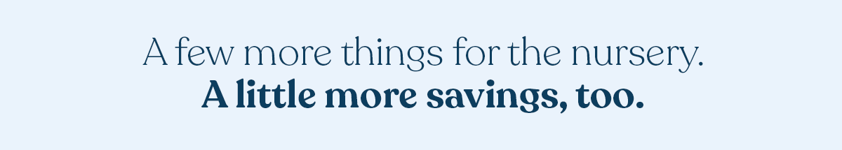 a little more savings a little more savings