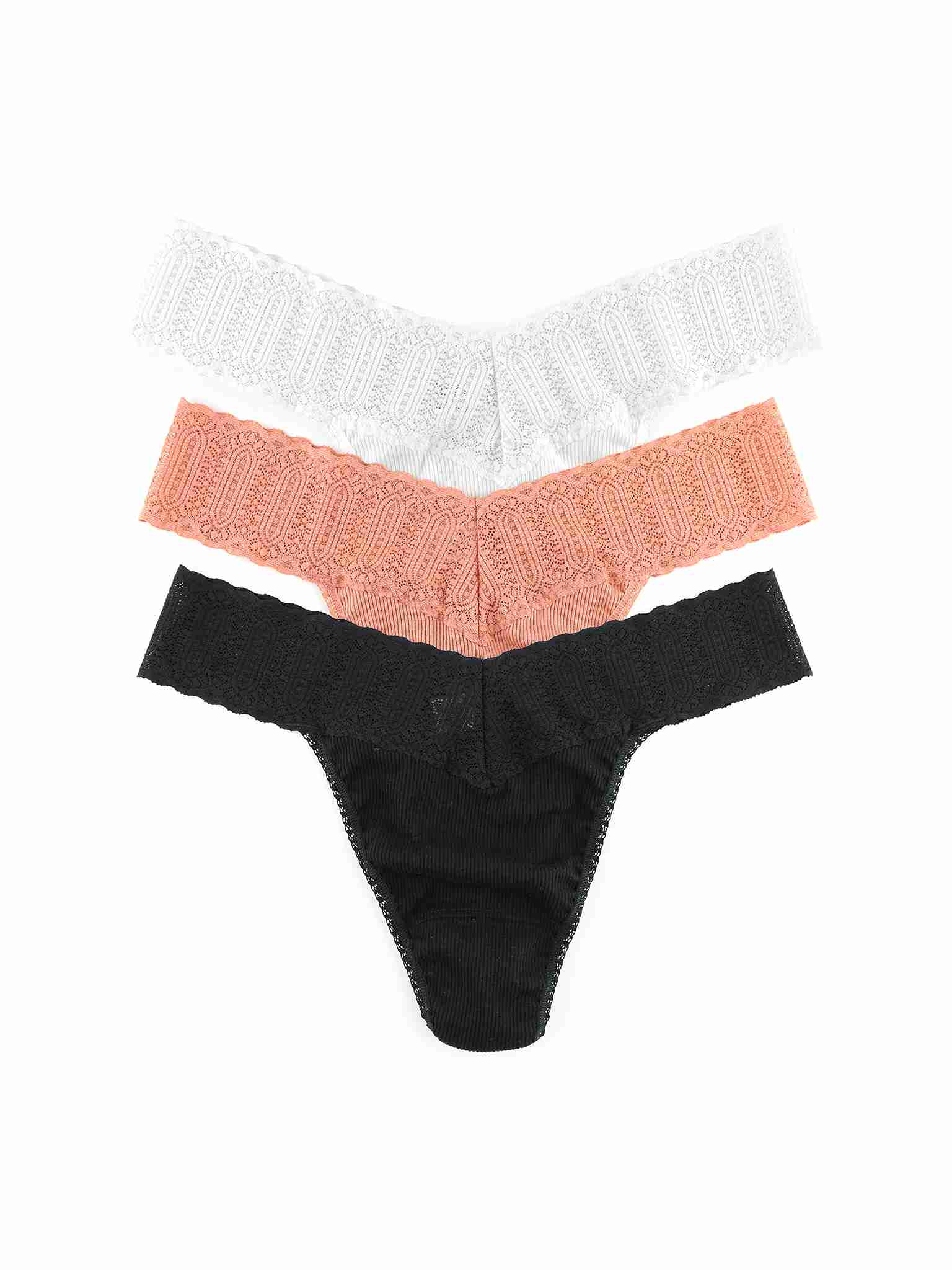 Image of 3 Pack Eco Rx™ Original Rise Thongs Fall Tones Black Friday Sale