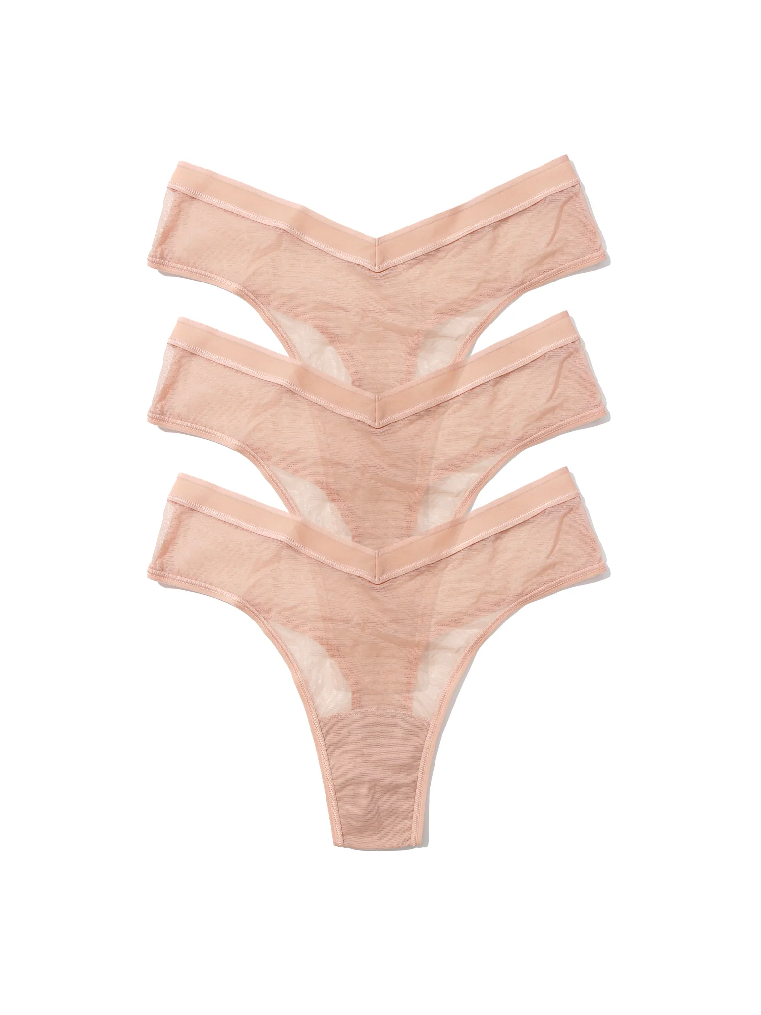 Image of Mesh High Cut Thong 3 Pack Sale