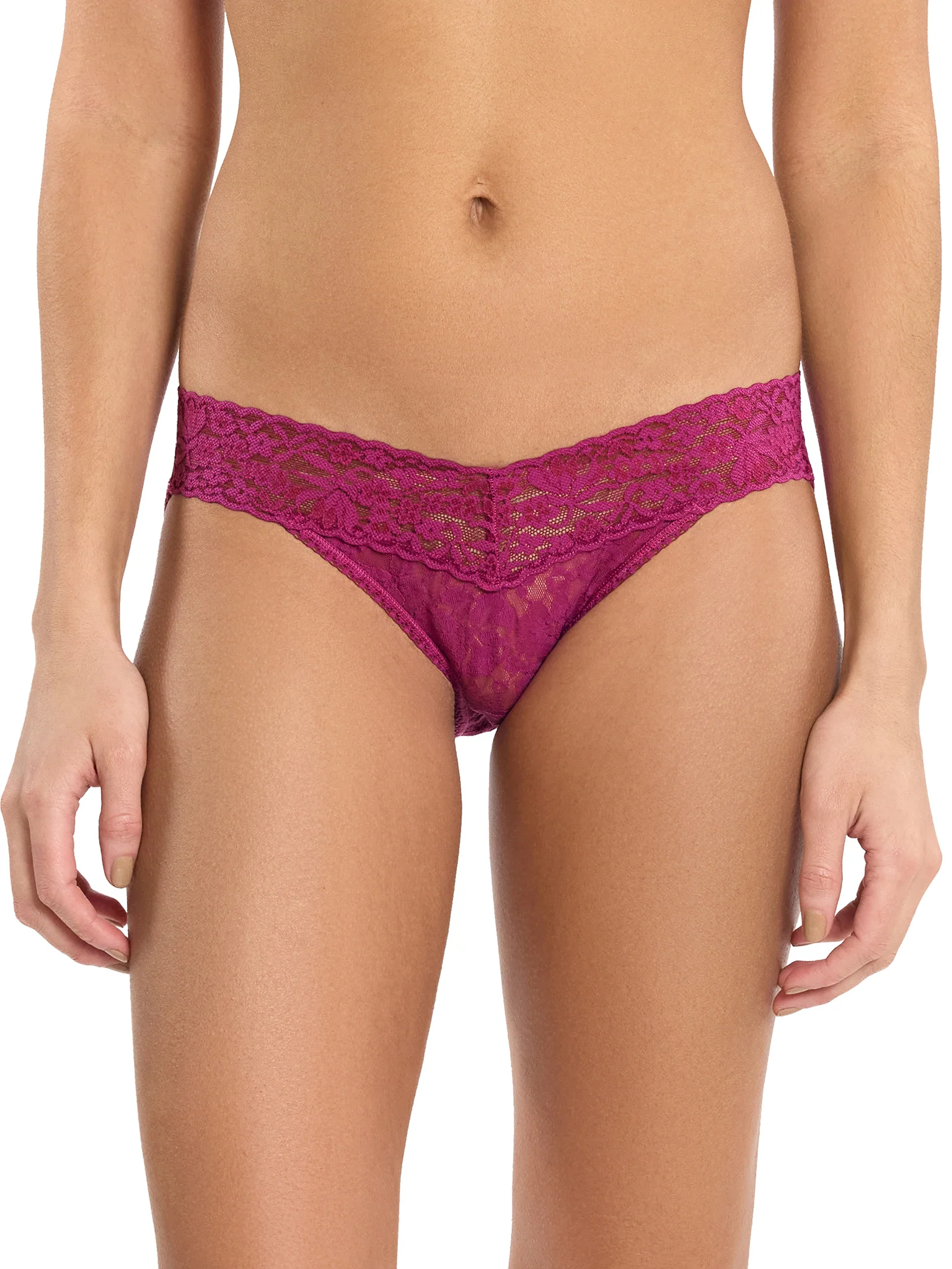 Image of Flora Lace V-kini Picking Plums Pink Sale