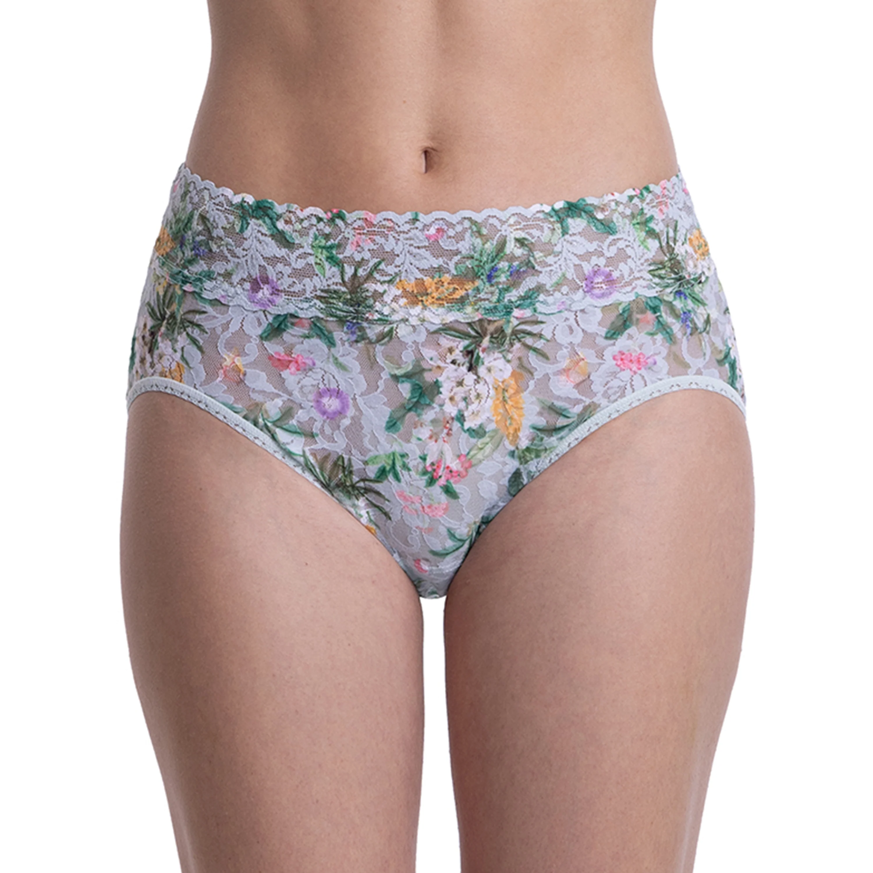 Image of Printed Signature Lace® French Brief Floriculture Floral Print