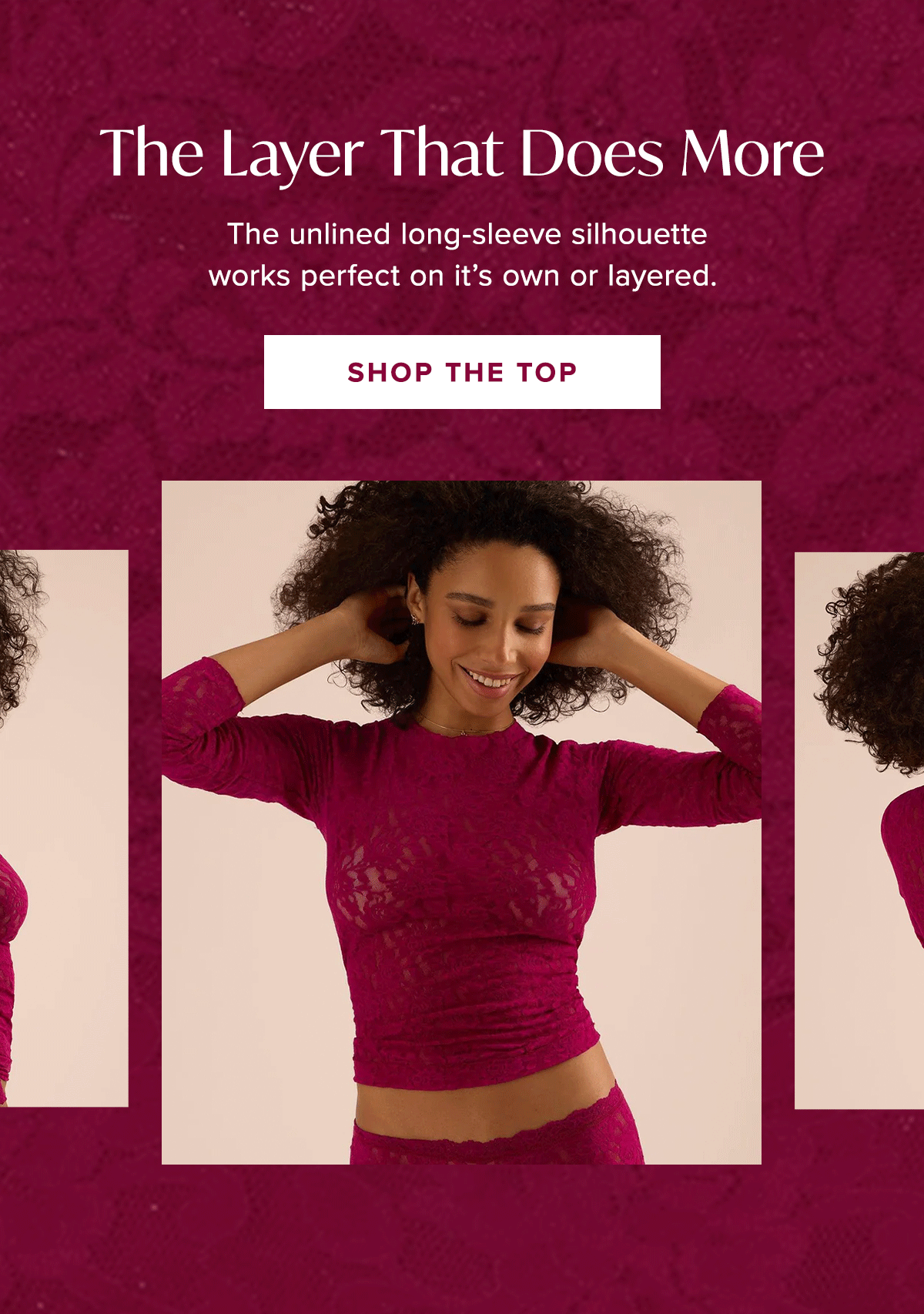 The Layer That Does More - Shop The Top