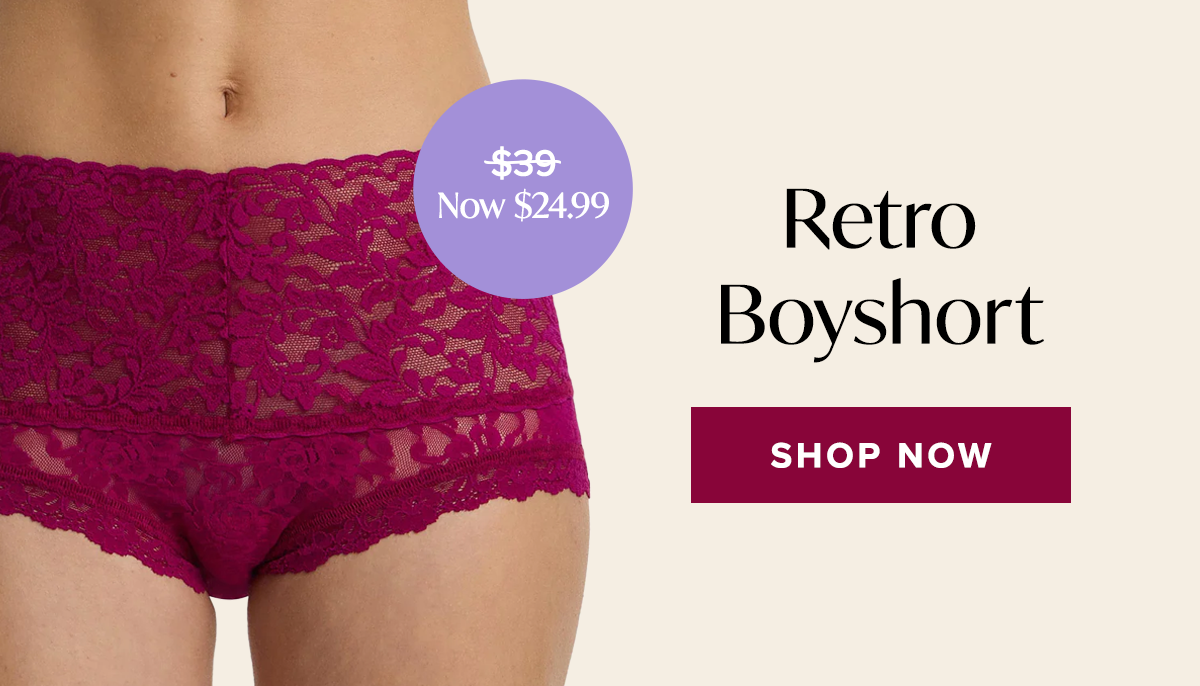 Retro Boyshort - Shop Now
