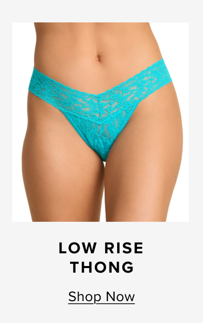 Low rise thong