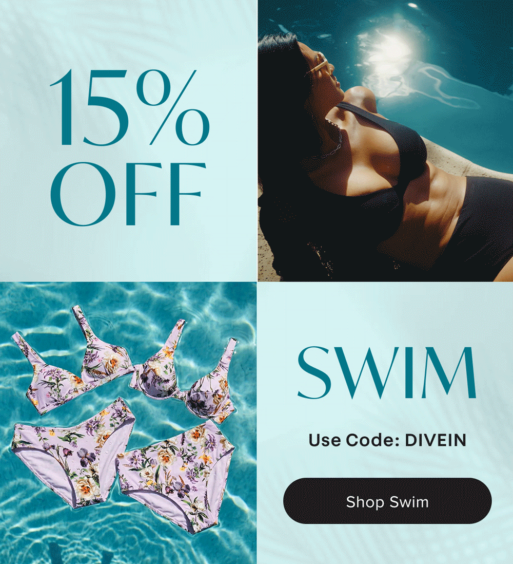 15% off swim - use code: DIVEIN
