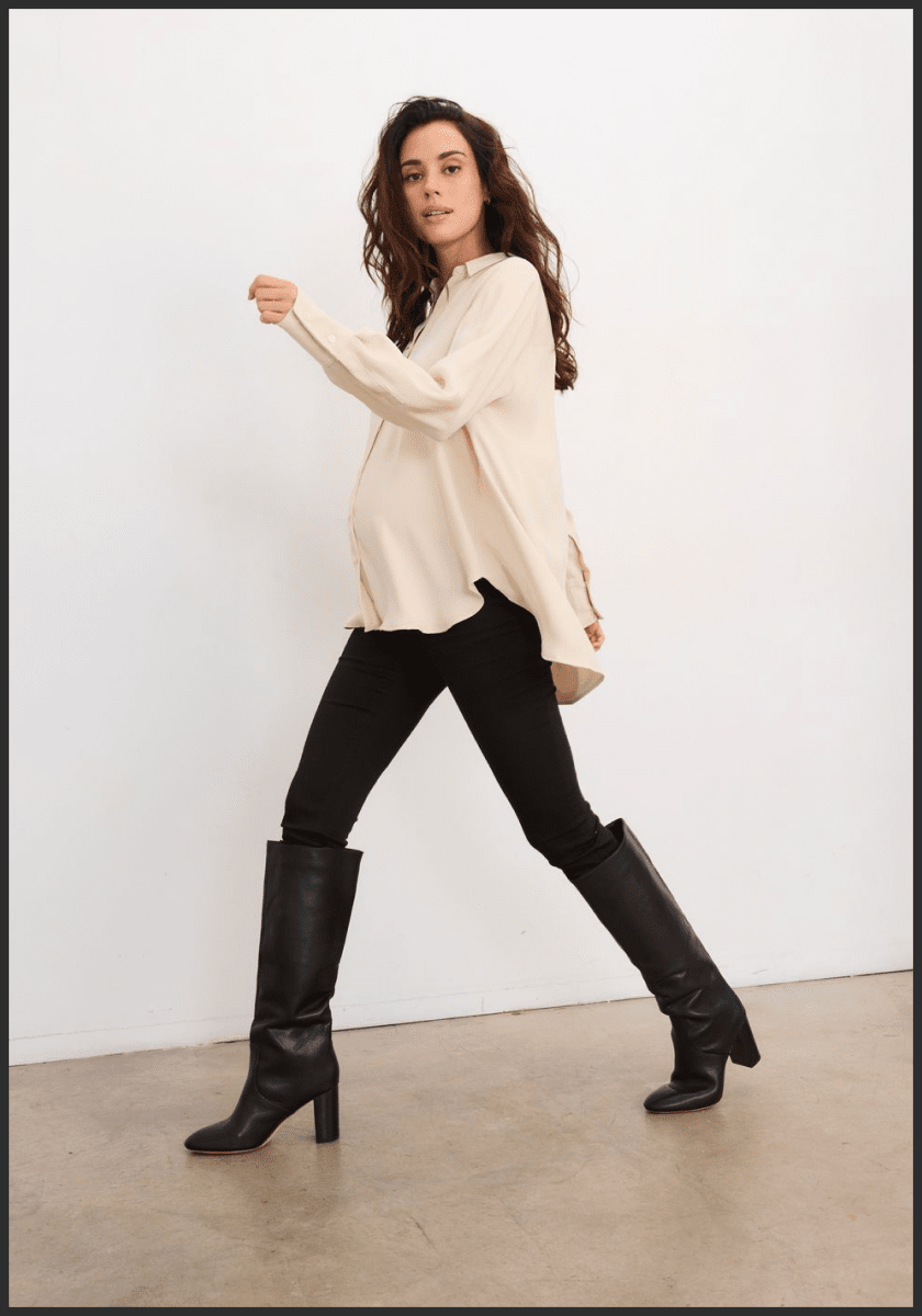 the slim maternity jean