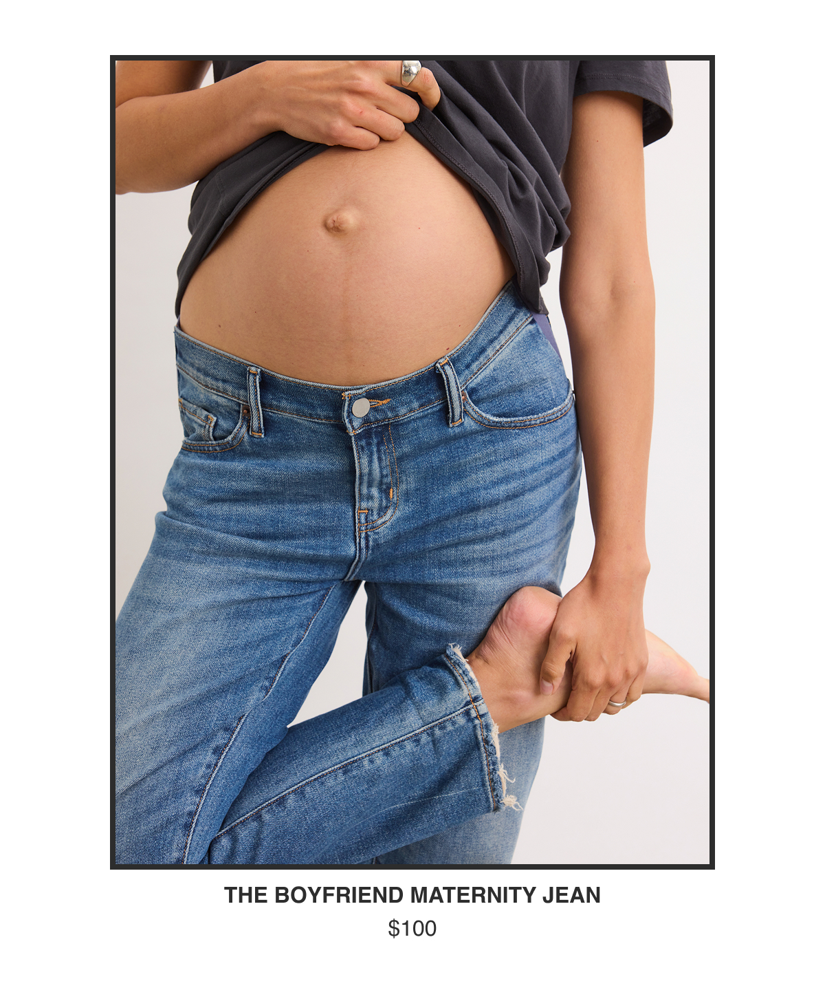 The Boyfriend Maternity Jean