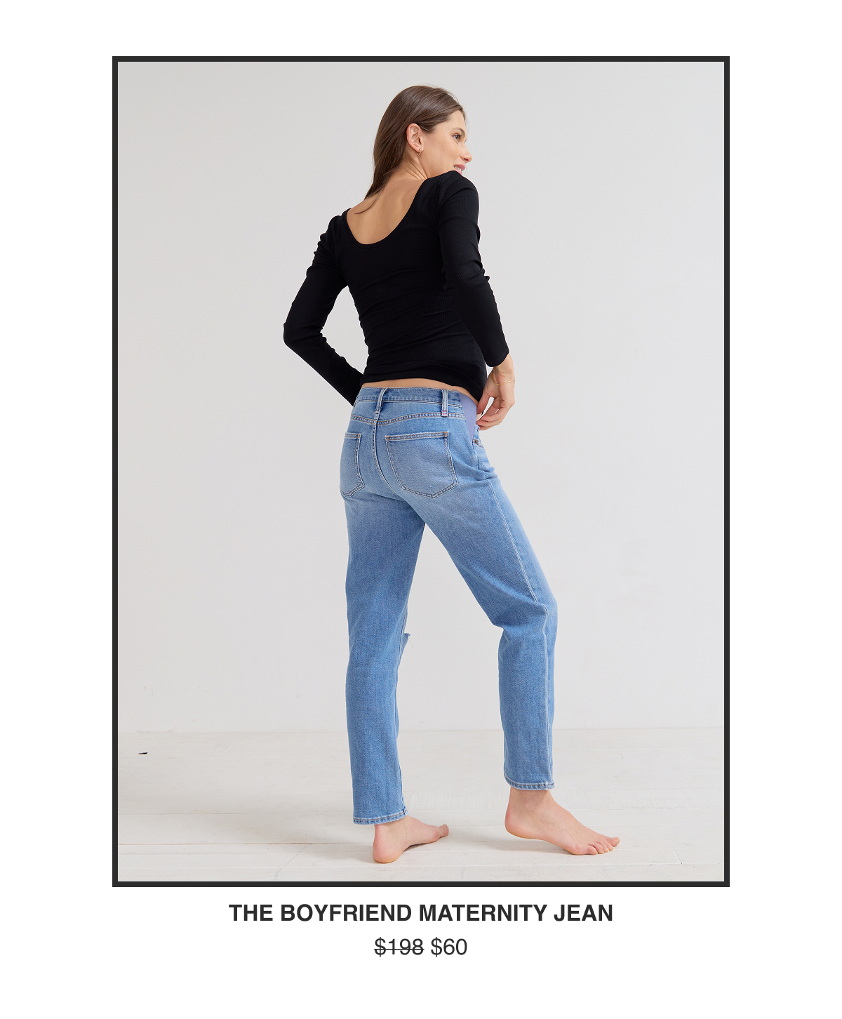The Boyfriend Maternity Jean