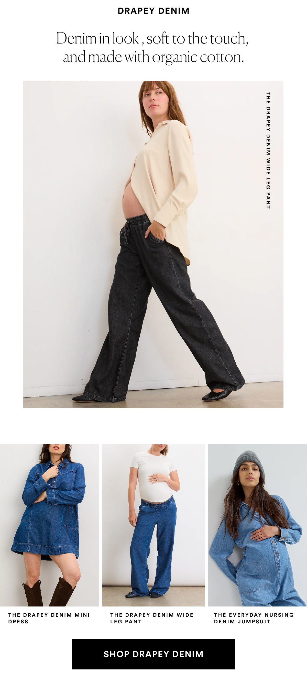 Drapey Denim