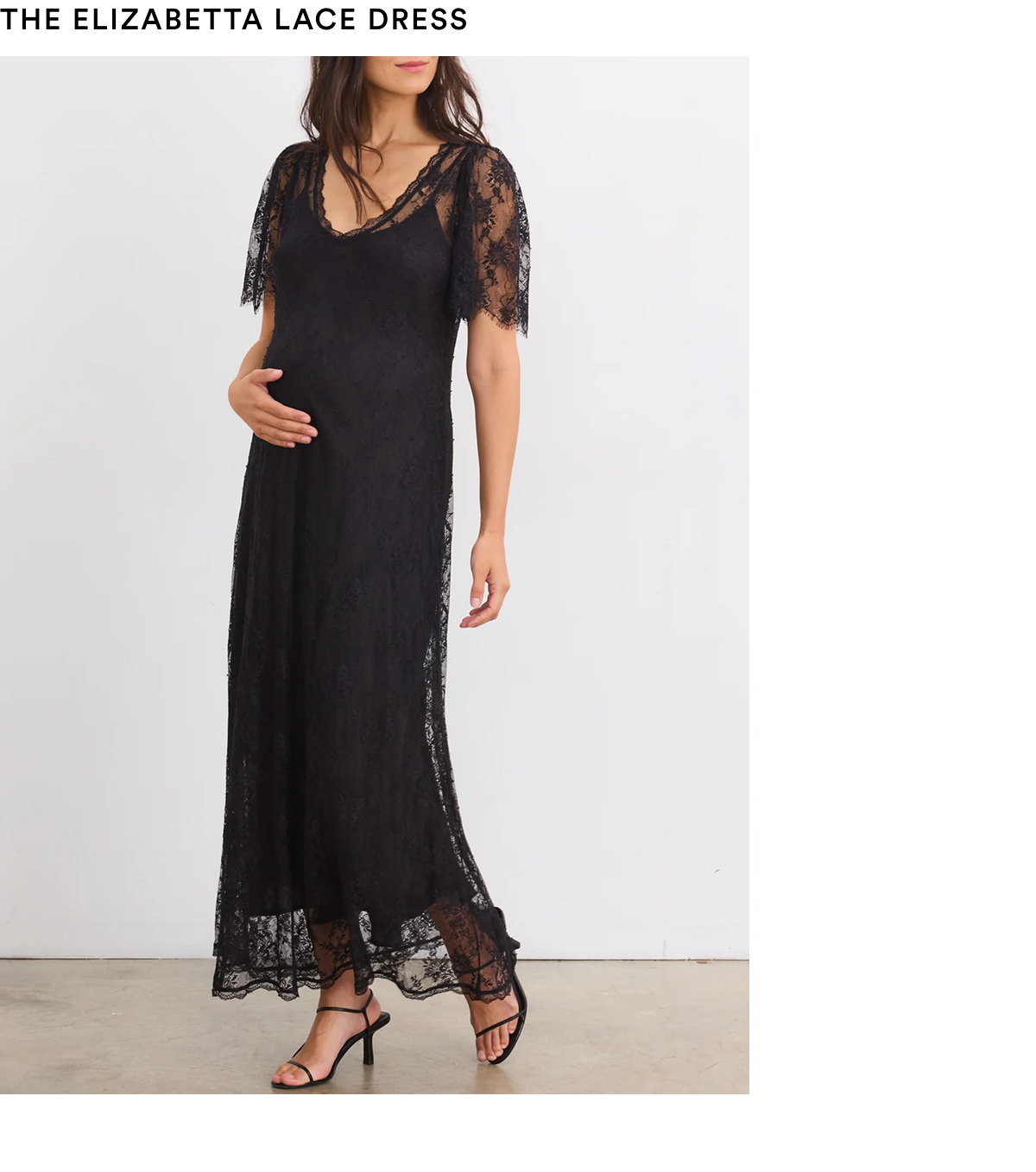 The Elizabetta Lace Dress