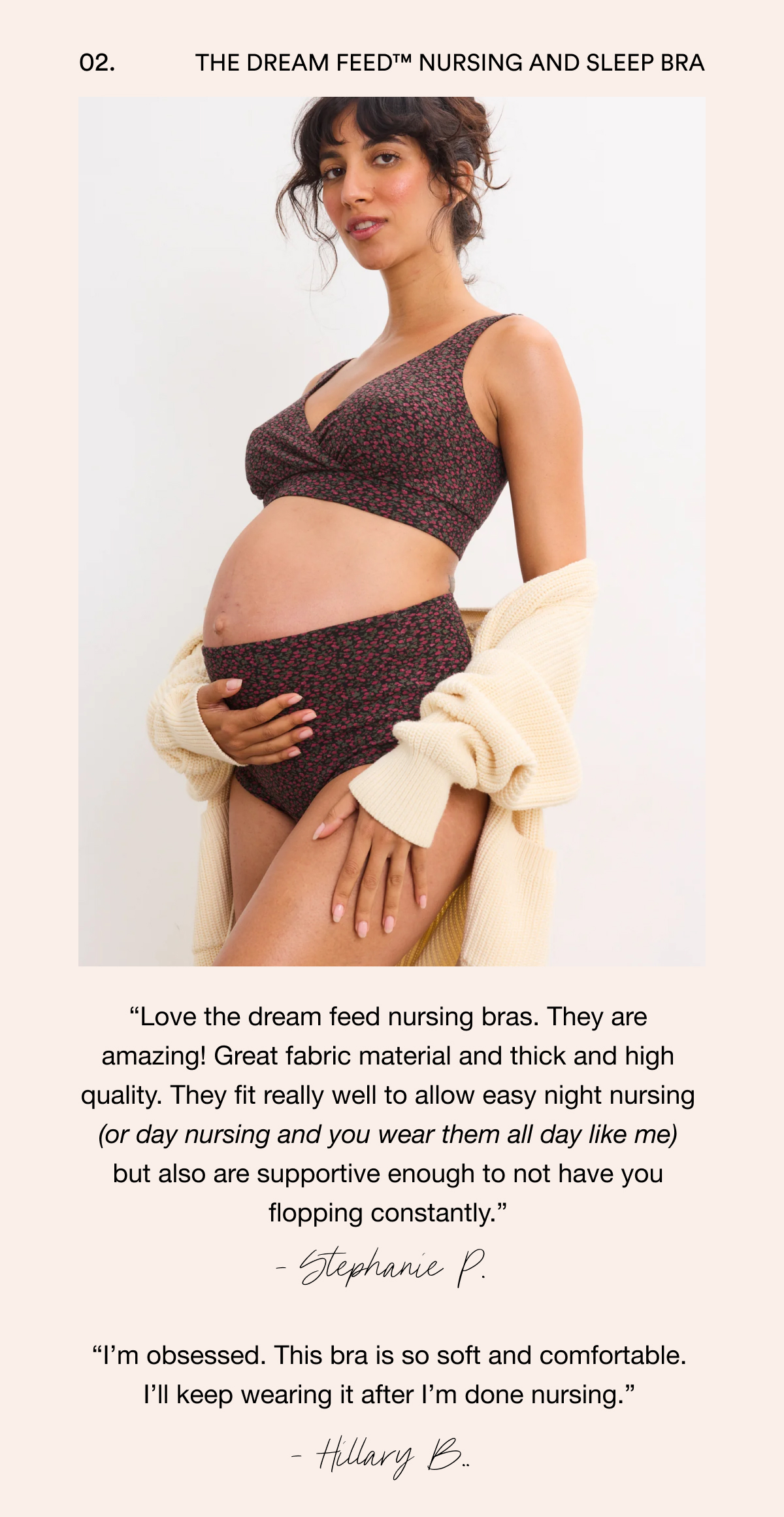 The Dream Feed Nursing and Sleep Bra